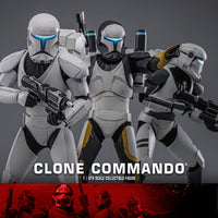 Star Wars Hot Toys - TMS131 Clone Commando 1/6th Scale Collectible Figure (New)