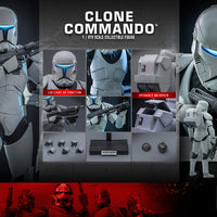 Star Wars Hot Toys - TMS131 Clone Commando 1/6th Scale Collectible Figure (New)