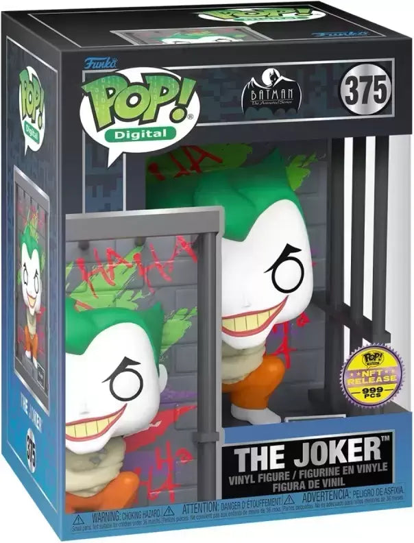 Funko Pop!- “Batman: The Animated Series” The Joker in Cell (NFT RELEASE- 999 PCS) #375