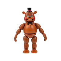 Jazwares- “Five Night’s At Freddy’s 2” Toy Freddy Jump-Scare Action Figure (Glow-in-the-Dark Eyes) [New/Sealed]
