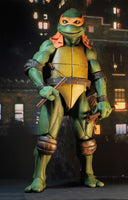 NECA- “Teenage Mutant Ninja Turtles” TMNT Michelangelo (1990 Movie) 1/4 Scale 18” Poseable Action Figure [New/Sealed]
