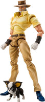 Medicos- “JoJo’s Bizarre Adventure” Joseph Joestar & Iggy Super Action Statue (S.A.S) Poseable Action Figure [New/Sealed In Shipper Box!]
