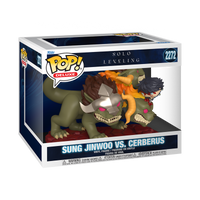 Funko Pop! Deluxe- “Solo Leveling” Sung Jinwoo Vs. Cerberus Vinyl Figure #2272

