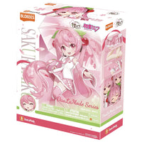 Blokees- “Hatsune Miku: Sakura Miku” Sakura Miku (DaaLaMode Series) Model Kit Poseable Figure/Statue [New/Sealed]
