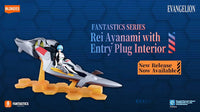 Blokees- Fantastics Series “Evangelion” Rei Ayanami (Plug Suit Ver. w/ Entry Plug Interior) Poseable Action Figure/Statue Model Kit [New/Sealed]
