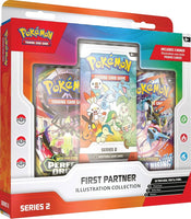 [LIMIT 2 PER PERSON PER DAY] (PRE-ORDER, AVAILABLE 06/19/26!) POKEMON TCG- FIRST PARTNER ILLUSTRATION COLLECTION 2026 (SERIES 2) [NEW/SEALED]
