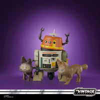 Star Wars- Kenner “Star Wars: Rebels” Unpunched Mural Ver. Chopper (C1-10P) Haslab Poseable Action Figure [New/Sealed w/ Protecto-Pak]

