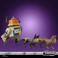 Star Wars- Kenner “Star Wars: Rebels” Unpunched Mural Ver. Chopper (C1-10P) Haslab Poseable Action Figure [New/Sealed w/ Protecto-Pak]
