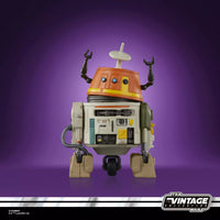 Star Wars- Kenner “Star Wars: Rebels” Unpunched Mural Ver. Chopper (C1-10P) Haslab Poseable Action Figure [New/Sealed w/ Protecto-Pak]
