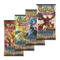 POKEMON TCG- “POKEMON: STEAM SIEGE” BOOSTER PACK ART BUNDLE (4 BOOSTER PACKS!) [NEW/FACTORY SEALED]
