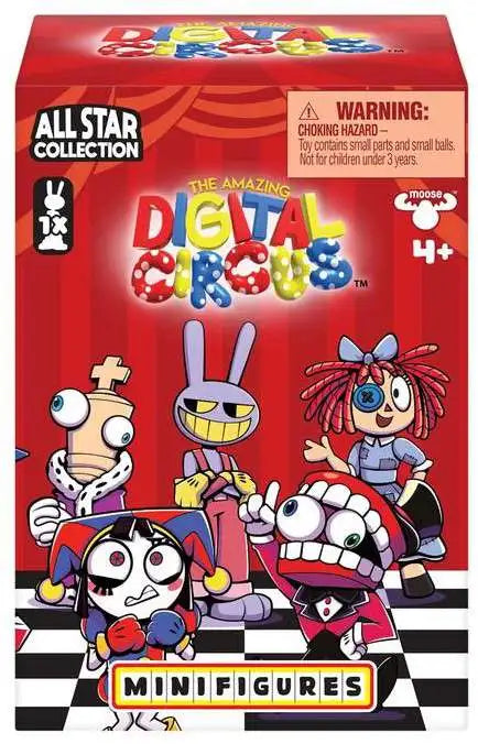 Moose Toys- Glitch Productions “The Amazing Digital Circus” (All Star Collection) Mystery Minifigures