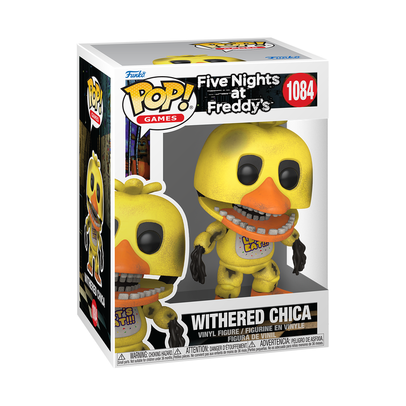 Funko Pop!- “Five Nights At Freddy’s 2” Withered Chica #1084