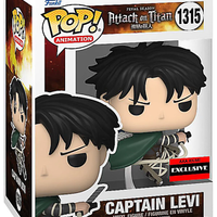 Funko Pop!- “Attack On Titan” Captain Levi Ackerman (AAA Exclusive) #1315