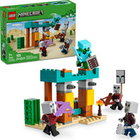 LEGO- “Minecraft” The Illager Desert Patrol Building Set Toy #21267 [New/Sealed]
