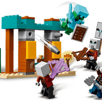 LEGO- “Minecraft” The Illager Desert Patrol Building Set Toy #21267 [New/Sealed]

