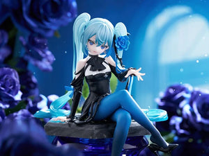 FuRyu Vocaloid Hatsune Miku Flower Fairy (Blue Rose) Noodle Stopper Figure