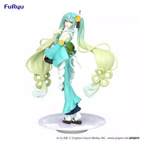 FuRyu Hatsune Miku Matcha Green Tea Parfait Mint Ver. Exceed Creative Figure
