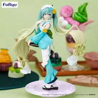 FuRyu Hatsune Miku Matcha Green Tea Parfait Mint Ver. Exceed Creative Figure