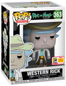 Funko POP! Western Rick #363 “Rick and Morty”