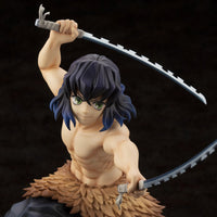 Kotobukiya- Artfx “Demon Slayer: Kimetsu No Yaiba” Inosuke Hashibira W/ BONUS Alternate Head 1/8 Scale Figure/Statue (New/Sealed)
