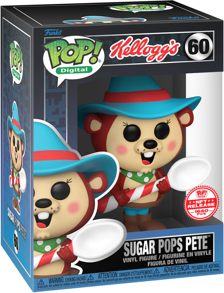 Funko Pop! Sugar Pops Pete (NFT Release) #60 “Kelloggs”