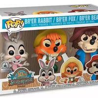 Funko Pop! Splash Mountain 30th Anniversary 3 Pack (Br’er Ravbit / Br’er Fox / Br’er. Bear)