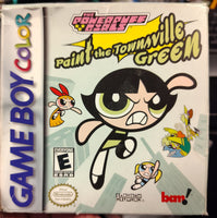GBC - Powerpuff Girls: Paint the Townville Green [CIB, BOX HAS WEAR]
