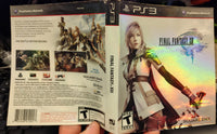 Playstation 3 - Final Fantasy XIII (13) [CIB, WATER DAMAGED COVER ARTWORK]

