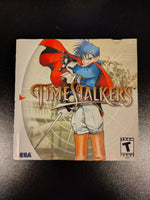 DREAMCAST - TIME STALKERS [NO MANUAL/COVER ONLY]
