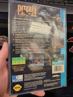 Sega CD - Pitfall [CIB, MOISTURE DAMAGE ON MANUAL AND BACKART]
