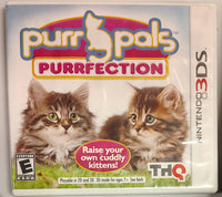 3DS - Purr Pals: Purrfection [CIB, MANUAL HAS SLIGHT WEAR]
