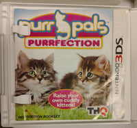 3DS - Purr Pals: Purrfection [CIB, MANUAL HAS SLIGHT WEAR]
