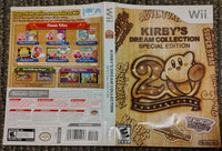 WII - KIRBY'S DREAM COLLECTION: SPECIAL EDITION [SLIGHT MOISTURE DAMAGE ON COVERART, NO CD OR ART BOOK]
