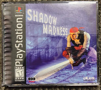 PLAYSTATION - SHADOW MADNESS [CIB W/ REGISTRATION CARD, FRONT ARTWORK HAS TEAR]
