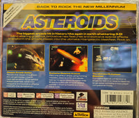 PLAYSTATION - Asteroids [CIB, LIGHT MANUAL AND BACK COVER DAMAGE]
