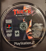 Playstation 2 - Turok Evolution [CIB, MOVIE GALLERY STICKER ON DISC]
