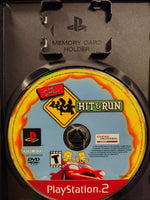 PLAYSTATION 2 - THE SIMPSONS: HIT AND RUN [CIB, BLACK LABEL WITH GREATEST HITS DISC]
