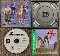PLAYSTATION - XENOGEARS (GREATEST HITS) [CIB W/ REG CARD] GREAT CONDITION!!
