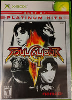 XBOX - SOUL CALIBUR II [CIB, PLATINUM HITS]
