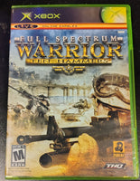 XBOX - Full Spectrum Warrior Ten Hammers [CIB, MANUAL IS WARPED]
