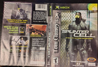 XBOX - Tom Clancy's Splinter Cell [NO MANUAL, COVERART HAS MOISTURE DAMAGE]
