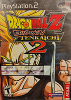 Playstation 2 - Dragonball Z Budokai Tenkaichi 2 [NO MANUAL, TEAR IN FRONT COVER]
