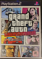 Playstation 2 - Grand Theft Auto Liberty City Stories [CIB, W/ MANUAL, NO MAP, SUN-FADED FRONT COVER]
