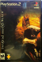 PLAYSTATION 2 - TWISTED METAL BLACK [CIB, WEAR ON COVERART]
