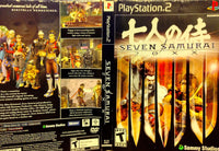PS2 - SEVEN SAMURAI 20XX [NO MANUAL, MOVIE GALLERY STICKER ON DISC, WEAR ON COVERART]
