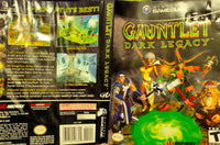 Gamecube - Gauntlet Dark Legacy [NO MANUAL, MOISTURE DAMAGE ON COVERART]
