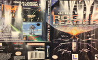 Gamecube - Star Wars Rogue Leader {NO MANUAL, WARPED COVERART WITH DAMAGE ON TOP OF SPINE]
