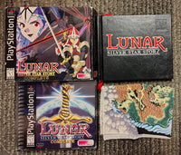 PLAYSTATION - LUNAR SILVER STAR STORY: COMPLETE (4-DISC BIG BOX) [CIB WITH MANUAL AND MAP]
