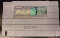 SNES - Star Fox [CART ONLY, STICKER AND DISCOLORATION ON BACK LABEL AS PICTURED
