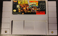 SNES - DONKEY KONG COUNTRY 2: DIDDY'S KONG QUEST [CART ONLY, LABEL WEAR/DAMAGE, AS PICURED]
